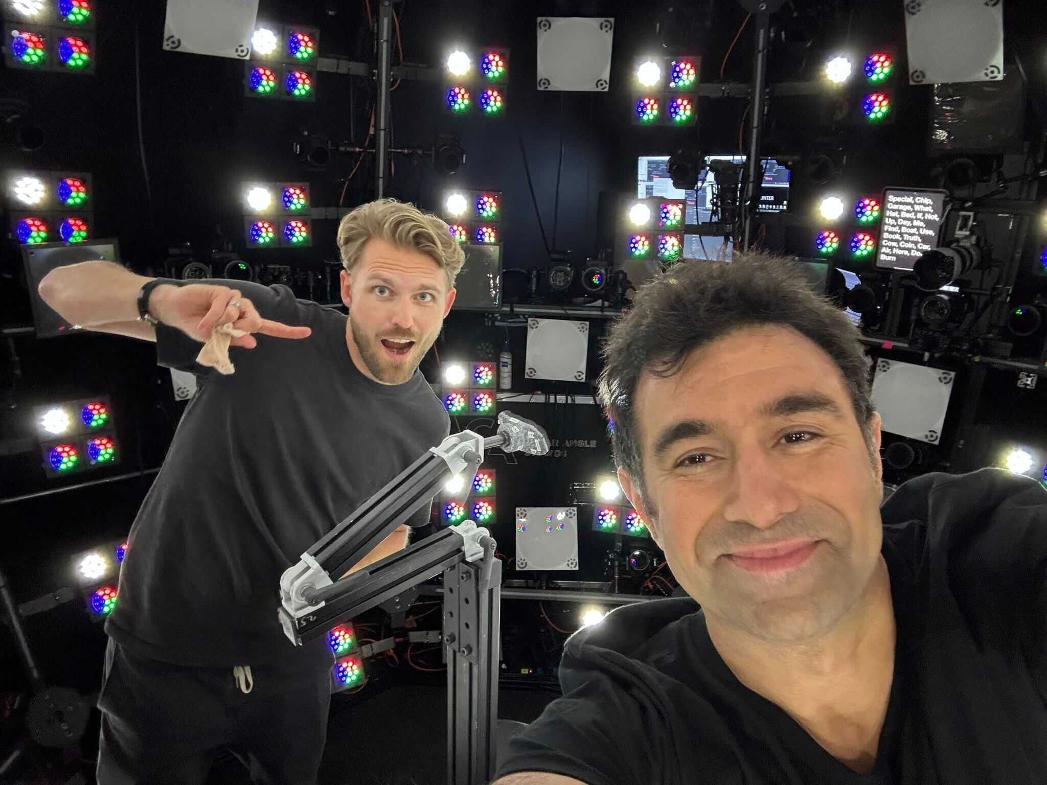 On set